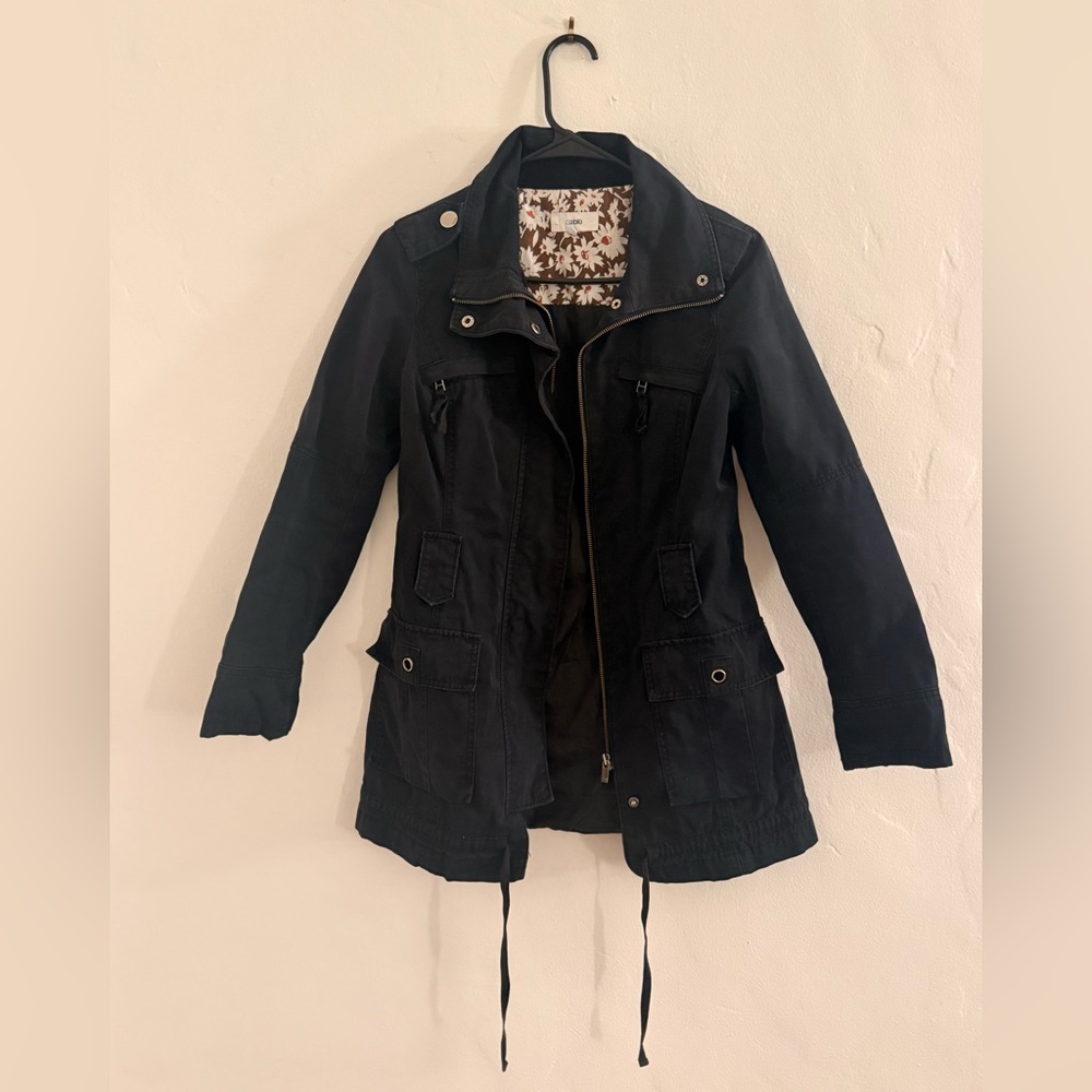 Dark Navy Utility Jacket